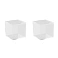 thumbnail image 2 of relayinert Mini Organisateur de Colliers en Forme de Bonbon Rangement de Colliers Transparent 4.5*4.5*4.5cm 2Set, 2 of 6