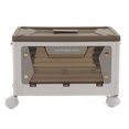 thumbnail image 2 of Storage Bins With Lids Collapsible Storage Bins Foldable Plastic Storage Container Organizer  Stackable Storage Bins With Wheels Folding Storage Box For Office School Home  Storage, 2 of 8
