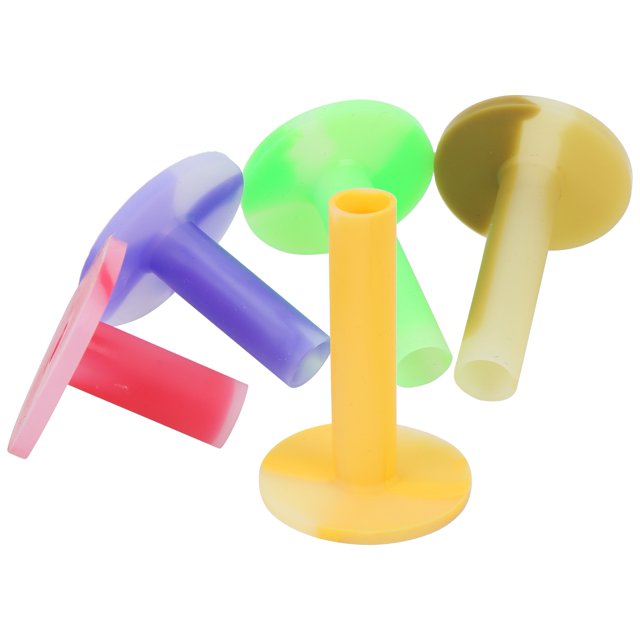 Cergrey Mat Training Practice Accessories,Rubber Tenden Tee Driving Range Tees Ball Holder Set For Indoor Outdoor Practice Mat,Driving Range Tees Ball Holder