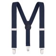 thumbnail image 1 of Buyless Fashion Adjustable Suspenders for Kids Toddlers Baby Elastic Solid Color 1 Inch - Y Back Design, 1 of 7
