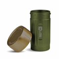 thumbnail image 1 of Corloq EDC120 Accessoire de Pochette Molle de Rangement Tactique Robuste, Compacte et Étanche, Zytel Haute Résistance, Corps Vert, Capuchon Beige, 1 of 7