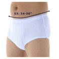 thumbnail image 4 of Lot de 3 Culottes de Contrôle de Vessie pour Hommes, Absorption Maximale, Lavables et Réutilisables, 5X-Grand (Lot de 3), 4 of 5