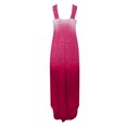 thumbnail image 5 of Robes d'Été Grande Taille pour Femmes Design Estival Robe Décontractée Dégradé Sans Manches Col Suspendu Col en V Longue Robe Robes Élégantes pour Femmes en Liquidation, 5 of 5