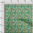 thumbnail image 2 of oneOone Silk Tabby Sea Green Fabric Abstracts Sewing Craft Projects Fabric Prints By Yard 42 Inch Wide, 2 of 5