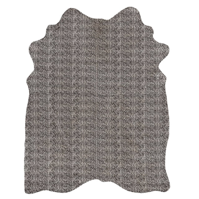 Tapis en Peau de Vache, Bringé Moyen - Pleine Peau