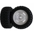 thumbnail image 4 of ZheElen Plastic Wear-resistant Wheel Rims Tyre For 1/24 SCX24 RC Car Part RC Car Accessories Replacement Parts RC Upgrade Part Silver, 4 of 6