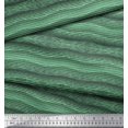 thumbnail image 2 of Soimoi Rayon Fabric Horizontal Stripe Printed Fabric 1 Yard 56 Inch Wide, 2 of 5