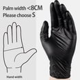 thumbnail image 2 of 100PCS Professional Nitrile Gloves Multi-Purpose Vinyl Gloves Safety Work Gloves Latex Powder Free Gardening Nitrile Gloves for Home Kitchen Outdoor Use 9 Inch, 2 of 8
