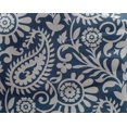 thumbnail image 5 of oneOone Georgette Viscose Blue Fabric Block Fabric For Sewing Printed Craft Fabric By The Yard 42 Inch Wide, 5 of 5