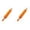 (2-Pack) Orange, variant on Rinsvye Silicone Rolling Pin Dough Whetstone Rolling Pin Roller for Pizza Cookie with Wooden Handle Nonstick Surface Rolling Pins for Baking Non Stick Dough Cookie Pizza Roller Baking Tool