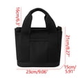 thumbnail image 3 of EGNMCR Closet Organizers and Storage, Storage Trunks & Bag Fashion Canvas Bag Tote Bag Storage Bag Multi-Pocket Handbag Handle Bag Large Capacity Multi-pocket Handbag A Storage, 3 of 8