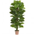 thumbnail image 1 of Nearly Natural 6594 63 Po. Grande Feuille Philodendron Plante en Soie - Toucher Réel, 1 of 1
