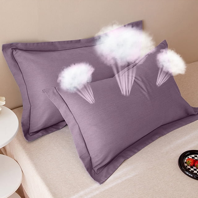 Meitianfacai Pillowcase Cases Ensemble Of 2 Polyester Microfiber Pillowcase 2 Pack Super Soft And Cozy Pillowcase Case Covers Ultra Soft Pillowcases Standard Size Breathable