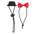 thumbnail image 1 of ANGGREK Reptile Hat And Bow Tie, Comfortable Lizard Clothes Set For Bearded Dragon For Hamster, 1 of 8