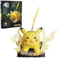 thumbnail image 1 of 4D Build, Pokémon Pikachu 3D Model Kit, Pokémon Figure, Kanto First Partner Collection, Desk Décor, 201 Pieces, for Ages 12 & Up, 1 of 4