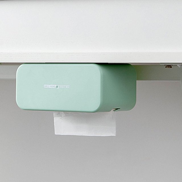 Kitchen Cabinet Facial Tissue Box Easy to Refill Durable Dispenser for Home Kitchen Office Dorms