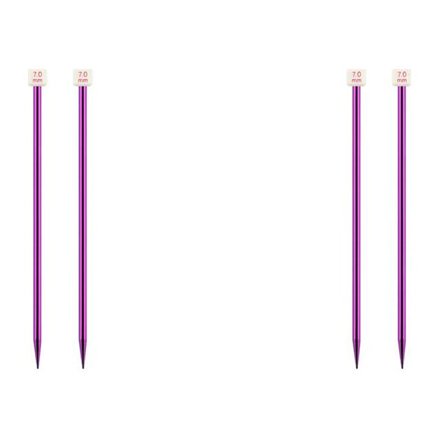 bedienty Color Random Knitting Needles Weaving Needle Handknitting Tool Home Supplies 7.0mm 2Set