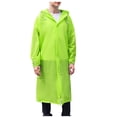 thumbnail image 1 of DecSea Rain Ponchos for Adults Reusable Raincoats Survival Heavy Duty Military Impermeable, 1 of 3