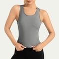 thumbnail image 2 of Plebaso Womens Short Sleeve Workout Yoga Tank Tops Racerback Sleeveless Stretch Shirts Activewear for Women, 2 of 6