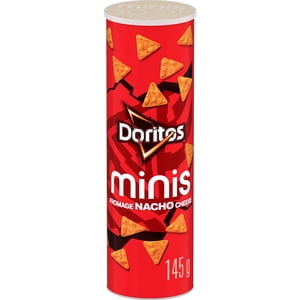 Doritos Minis croustilles de tortilla aromatisées au fromage Nacho