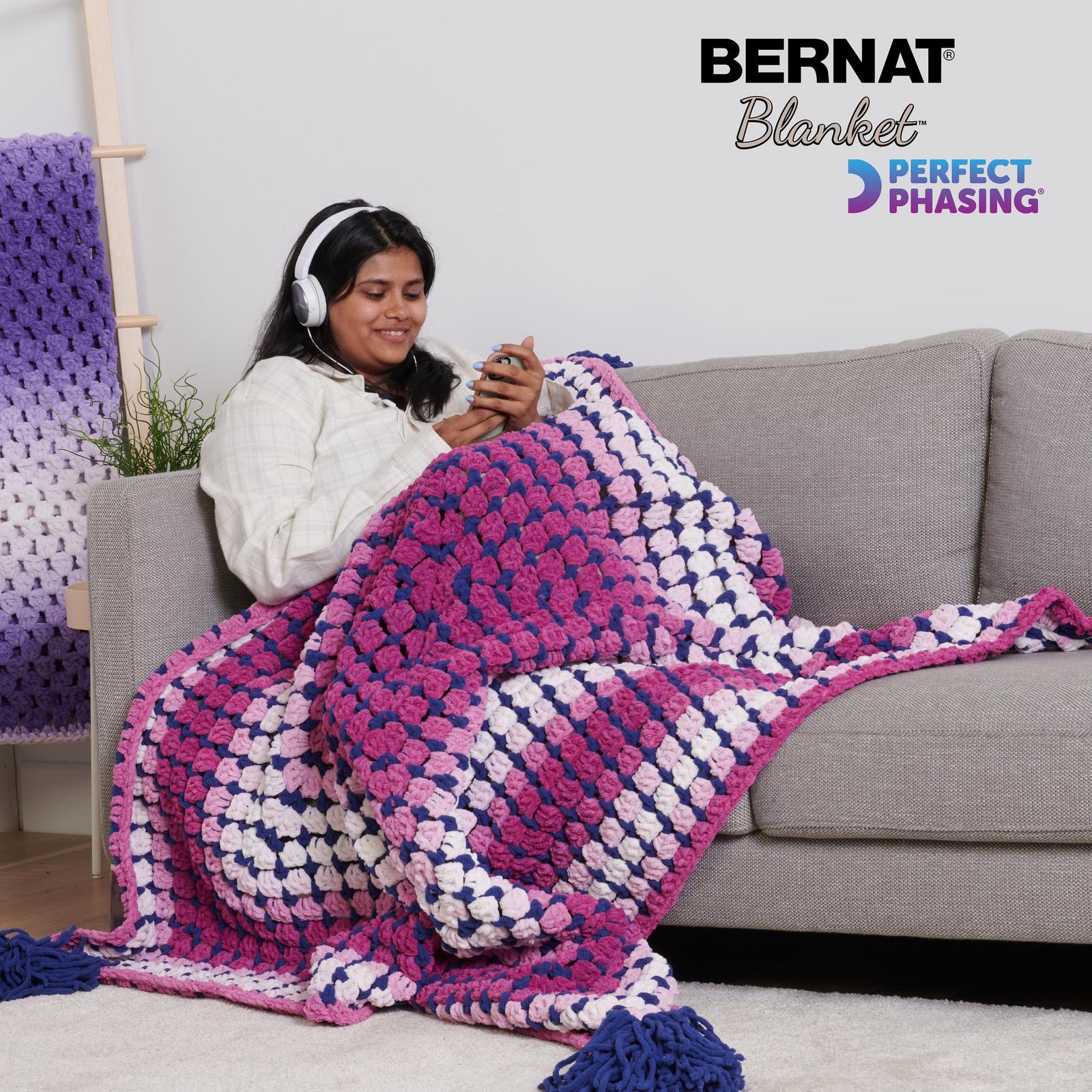 "Bernat® Fil de Phasage Parfait pour Couverture Polyester #6 Super Volumineux, 10,5 Oz/300 G, 220 Yards"