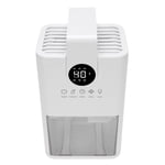 Small Dehumidifier, Home Dehumidifier 1L Water Tank ABS Quiet Timer Efficient  for Bathroom US Plug