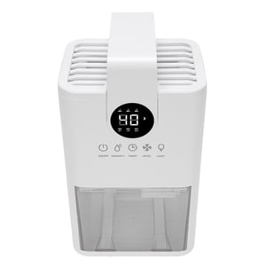 Petit déshumidificateur, 6H 12H 24H Déshumidificateur à domicile 1L Réservoir d'eau efficace ABS pour le placard US Connecteur