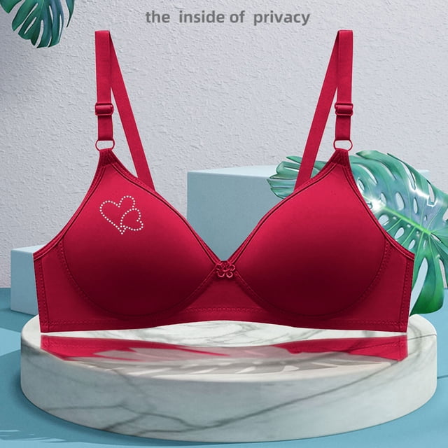 Saving Clearance 2025!Womens Plus Size Bras,,Middle Aged And Elderly Bras Without Steel Rings Large Size Underwear Front Button Style Bra Comfortable Bra