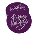 thumbnail image 1 of Inkdotpot Real Silver Foil Happy Holiday Tags Favor Hang Paper Tags 50 Pieces, 1 of 6