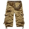 thumbnail image 1 of Diufon Men's Athletic Shorts Drawstring Waisted Outdoor Sport Shorts Spring Summer Hiking Shorts with Pockets, 1 of 6