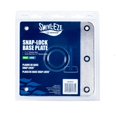 thumbnail image 4 of Attwood Marine Boat Seat Pedestal Base Plate SP-69773 Snap Lock; Square; 7 Inch Length x 7 Inch Width; Non-Threaded; Satin; Stainless Steel; ABYC - AO; For Use With 1.77 Inch Diameter Posts, 4 of 4