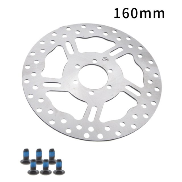 Disc Brake rotor 160MM 170MM 6 Hole for ebike Scooter e-Bike 3MM thickened