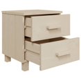 thumbnail image 3 of vidaXL Table de Chevet HAMAR Marron Miel 40x35x44.5cm Pin Massif, 3 of 4