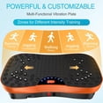 thumbnail image 1 of Vibration Plate Exercise Machine Whole Body Workout Portable Mini Vibrate Fitness Platform Lymphatic Drainage Machine for Weight Loss Shaping Toning Wellness Home Gyms Workout (Mini), 1 of 7