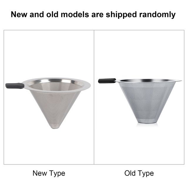 Cafetière Manuelle, Cafetière Manuelle à Filtre Goutte à Goutte en Verre avec Filtre en Acier Inoxydable