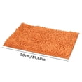 thumbnail image 3 of pdqouc Tapis de Salle de Bain Orange 19,68 Pouces Tapis de Salle de Bain Absorbant Doux et Confortable Duveteux Durable Épaissi Tapis de Salle de Bain Lavable à la Machine Réutilisable, Lavable à la Machine, Tapis de Bain pour Salle de Bain, 3 of 6