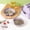 Purple#5, variant on pstuiky 5-Piece Wheat Straw Plates Set with Snack Bowl & Organizer Base Reusable Bpa-Free Dishwasher Safe Dinnerware Stackable Space-Saving Design for Restaurants, Dining Halls, Food Shops