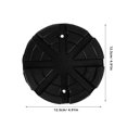 thumbnail image 2 of Luxshiny 2Pcs Jack Pad Adapter Black Rubber Stable Support for Floor Jack Stands, 2 of 8