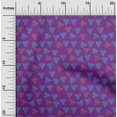 thumbnail image 1 of oneOone Cotton Flex Fabric Triangle Block Printed Fabric 1 Yard 40 Inch Wide, 1 of 1