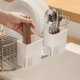 thumbnail image 4 of Product Category Rack Storage Solution for Utensils Holder and Drying Rack - Compact Kitchen Drainer for Drying Drying Rack Holder and Kitchen Skillet Organizer, 4 of 4