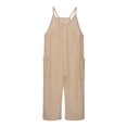 thumbnail image 2 of Girls Jumpsuits Overalls Spaghetti Strap With Pockets Loose Harem Pants Rompers for Girls Girls Outfits Size 12-14, 2 of 8