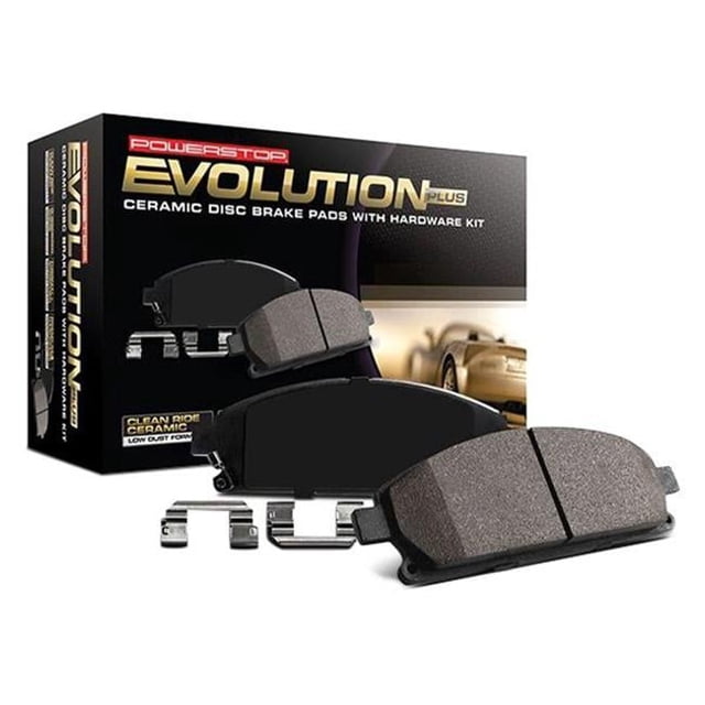 Powerstop 17-1610 Rear Z17 Brake Pads with Hardware for 2014-2016 BMW 435i