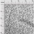 thumbnail image 2 of oneOone Viscose Chiffon Light Gray Fabric Asian Block Craft Projects Decor Fabric Printed By The Yard 42 Inch Wide, 2 of 4
