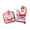 C, variant on Christmas Tree Oven Mitts and Pot Holders, Heat Resistant, Long Oven Gloves Potholder for Kitchen Cooking Baking Decoration (D)