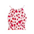 thumbnail image 4 of Robe Fille Rouge Cœur Amour Sans Manches Saint-Valentin Robe 12 Ans, 4 of 6