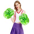 thumbnail image 2 of Cheerleading Handheld Colorful Flowers Sports Activities Performance Cheering Supplies Round Colorful Practical Material Lightweight Handle Design Off, 2 of 4