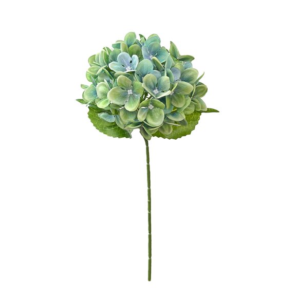 SLYNSHome Fake Hydrangea Flowers Green Artificial Flowers Hydrangea with Stems for Wedding Table Centerpieces Decor Home Spring Summer