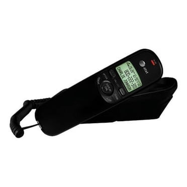 AT&T Trimline TR1909 - Corded phone with caller ID/call waiting - black
