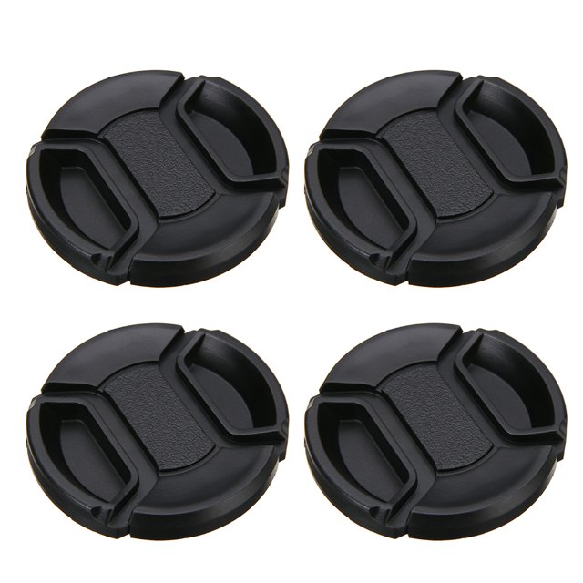 4Pcs Professional Camera Lens Cover Protectors Camera Lens Dust-Proof Cover