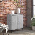 thumbnail image 1 of vidaXL Sideboard Concrete Grey 60x35x70 cm Engineered Wood, 1 of 4